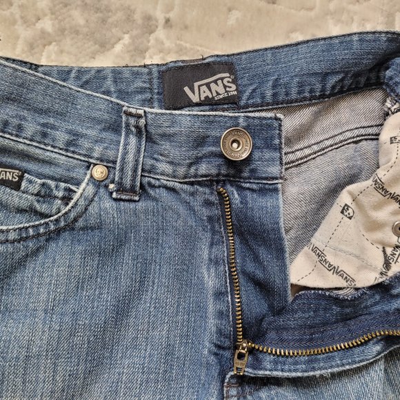 Vans Boys Size 8 Denim Jean Pants - Picture 3 of 5